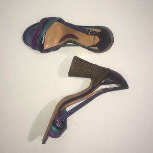 Francesca Giobbi Blue/Purple Sandals Size 39